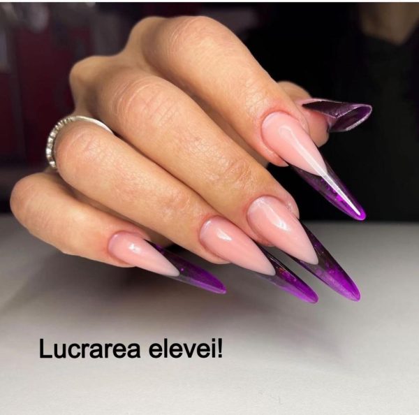 Migdala Ruseasca si french de interior in full tips - Elena Stoica
