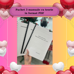 3 MANUALE PDF manichiură și pedichiură cu drept de predare